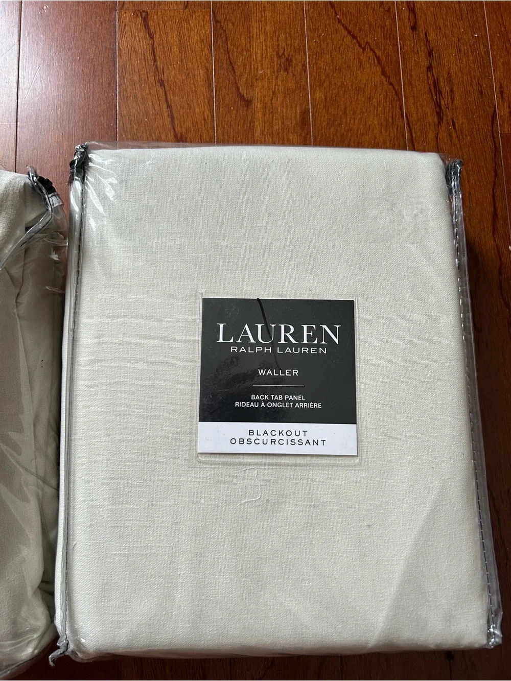Lauren Ralph Lauren Blackout Curtain Panels Set of 2 52x108 Blackout Natural
